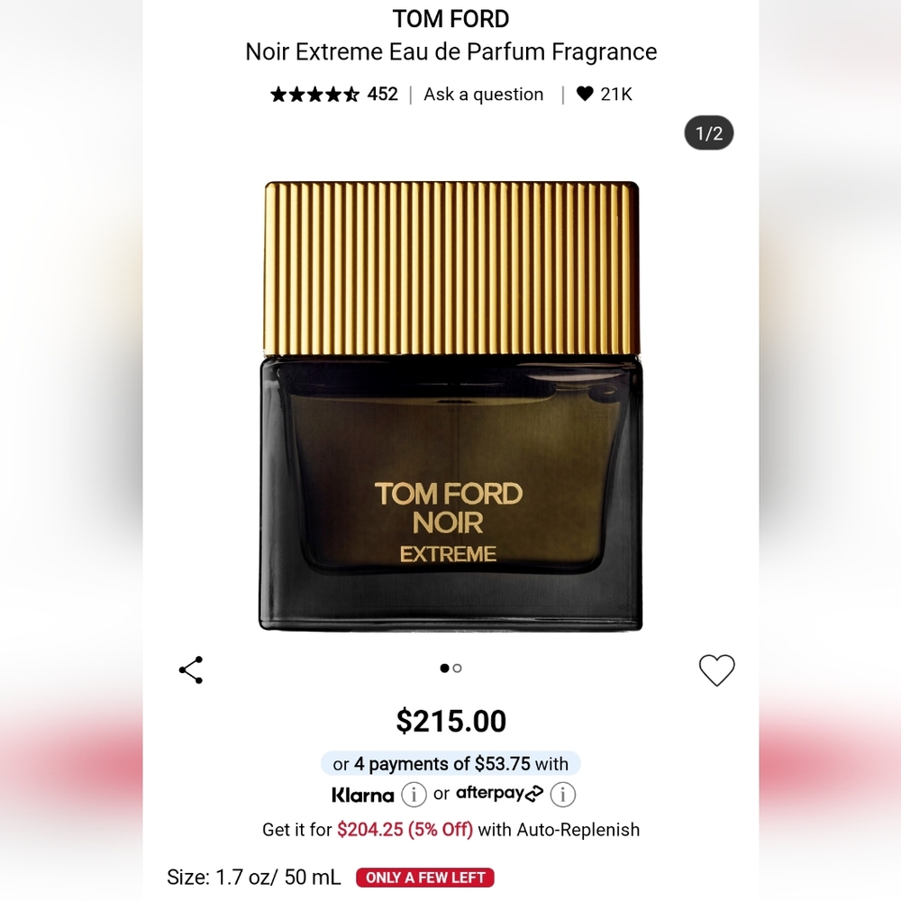 Tom Ford Noir Extreme EDP
